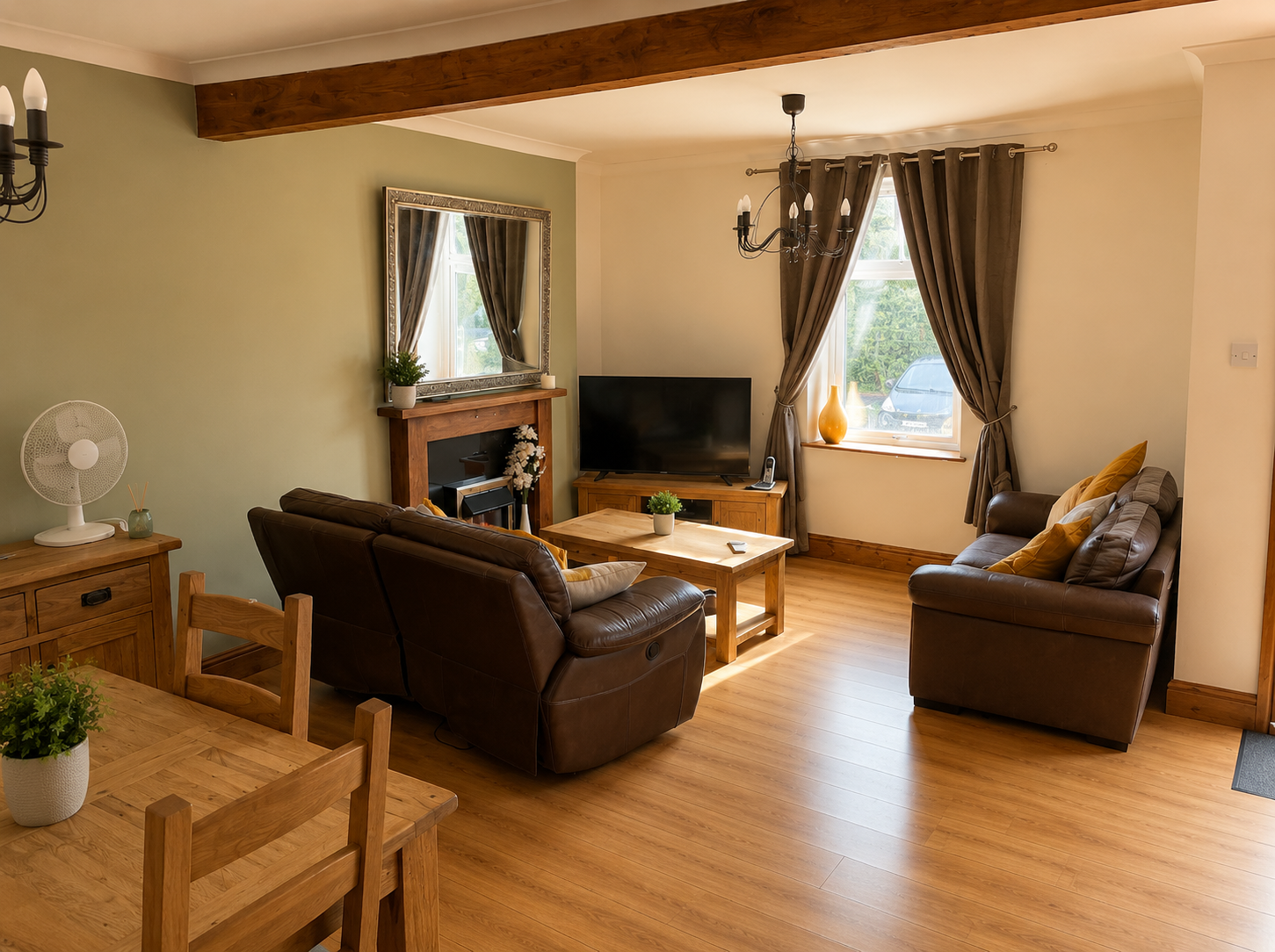 Riverside House lounge - view on Our Homes